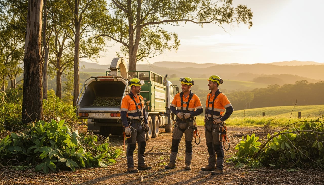 The Maleny Arborist team — qualified arborists serving Maleny and the Hinterland